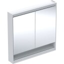 Geberit One speilskap 90x90 cm hvit