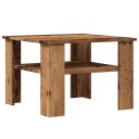  Salongbord gammelt tre 60x60x42 cm konstruert tre 8721158433992