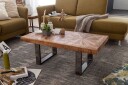 Buncton Sofabord 105 cm - MangoTre/Svart