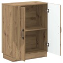vidaXL Baderom Oppbevaringsskap HOORN Artisan eik 59,5 x 31 x 77 cm