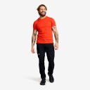 Revolutionrace Easy T shirt Slim Fit Herre Pureed Pumpkin 3XL Herre Overdeler T skjorter