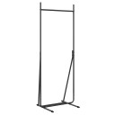  Klesstativ Svart 62 x 48 x 158 cm Stål