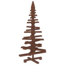 vidaXL Trekjuletrær KOTKA 120 cm Heltre furu Mørkebrun finish