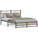  Sengeramme uten madrass sonoma eik 150x200 cm konstruert tre
