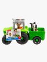 Fisher-Price Little People Push & Play Tractor Musical Toy Farm Vehicle & 2 Figures For Toddlers Multi/patterned ONE SIZE