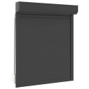  Rullegardin Antrasitt 100 x 120 cm Aluminium og Polyuretan
