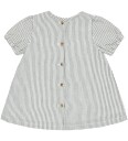 Huttelihut Dress Ss Yd Stripe Grey 92