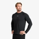 Revolutionrace Pulse Running Long sleeved T shirt Herre Turbulence Blue 4XL Herre Overdeler Langermede skjorter
