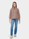 Didriksons Women's Mella Full Zip 3 Bark 36
