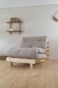 Karup Design - Roots Sovesofa 90 cm Beige Natur stell 1580327-12-0 1580327-09-0