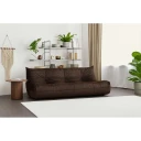 Feylorin 3 seters sofa   Brun