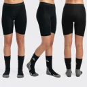 Aclima WarmWooLong Shorts, W's, Jet Black  Dame XS