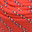  Båttau rød 16 mm 100 m polypropylen