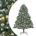  Kunstig juletre grønn 140 x 140 x 210 cm PVC og plast og stål