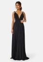 Goddiva Multi Tie Maxi Dress