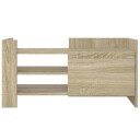  TV-benk sonoma eik 80x35x40 cm konstruert tre 848369