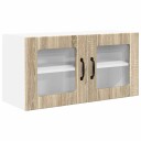  Kjøkken veggskap Sonoma eik 80 x 31 x 40 cm Konstruert tre