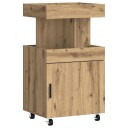 vidaXL Barvogn Artisan eik 50 x 41 x 89 cm Konstruert tre