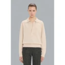 Victoria Beckham Dame Topper Beige XS,