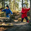 Bergans Lilletind Vanntett Kjeledress til Barn – Alpine Rose 92