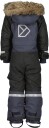 Didriksons Kids' Bjärven Coverall 2 80, Navy
