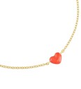 DESIGN LETTERS Little Big Love Bracelet   Goldplated |Guld |One Size