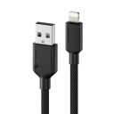 ALOGIC Elements Pro USB-A til Lightning-kabel 1m - Svart