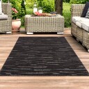 Shaggy Indoor Outdoor   Neston antrasitt Størrelse: 200 x 290 cm