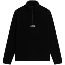 The North Face Men"s Glacier 1/4 Zip Fleece   Embroidered Logo TNF Black S
