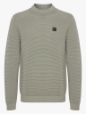 Solid Valencia Structure Crew Neck Grønn S