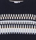 BOSS Genser   Strikk   Navy m. Mønster   BOSS   10 år (140)   Genser Blå Hvit Lyseblå Marineblå