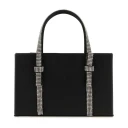 Kara, Dame, Vesker, Svart, ONE SIZE,