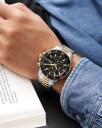 BOSS Admiral 1513908 - Herre - 46 mm - Analog - Kvarts urverk - Mineralglas