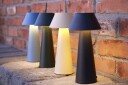 MAX Oppladbar Bordlampe – LED – IP44 – Oliven – 2700K