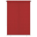 vidaXL Utendørs rullegardin 160x230 cm rød HDPE