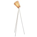 Northern - Oslo Wood Gulvlampe Stål/Beige