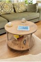 Sofabord Hanah Home Peka Square (Ø60 x H43 cm) Furu - Furu