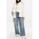 Ami Paris Dame Jakker Hvit 2XS,