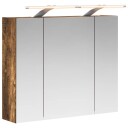  Baderomsspeilskap for Røkt eik 60 x 14,5 x 50 cm