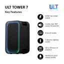 Sony ULT Tower 7 Trådløs Bluetooth Partyhøyttaler Sort