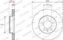 FERODO DDF2663C Bremseskive