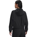 Under Armour Rival Woven Hoodie Jakke Dame Svart L