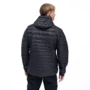 Bergans Men's Senja Down Light Jacket With Hood XL, Dark Shadow Grey/Husky Blue