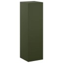 vidaXL Planteholder Olivengrønn 30 x 30 x 100 cm Cortenstål