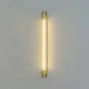 GEJST   Radent vegglampe messingfarget H. 70 cm G13