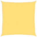 vidaXL Solseil 160 g/m² Beige 6x6 m HDPE