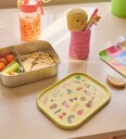 Rice Unicorn Love Print Stainless Steel Lunchbox With Moveable Divider Large 1400 Ml