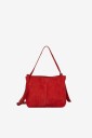 Becksöndergaard Vesken Suede Fraya Small Bag Rød