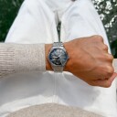 Seiko Herreklokke SPB471J1 Presage Sort/Stål Ø40.2 mm