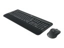 Logitech MK545 Advanced Trådløst Tastatur og Mus Kombinasjon Svart